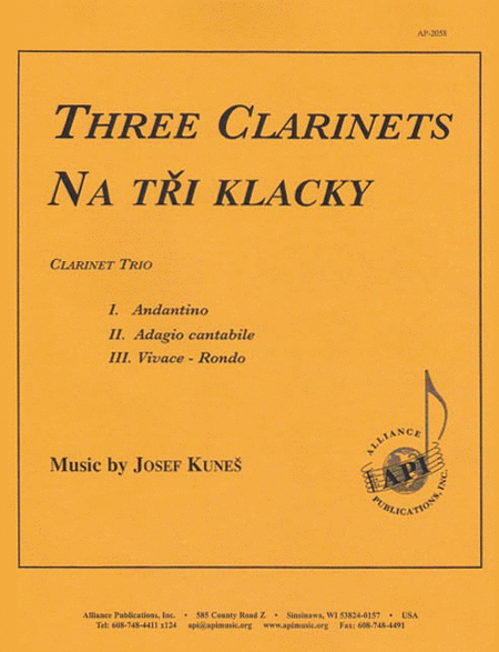 Clarinet Trio - Na Tri Kklacky