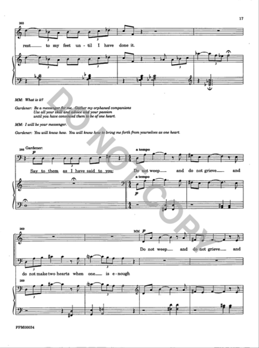 Magdalen at the Tomb Magdalen at the Tomb Choir scores gallery preview page 18