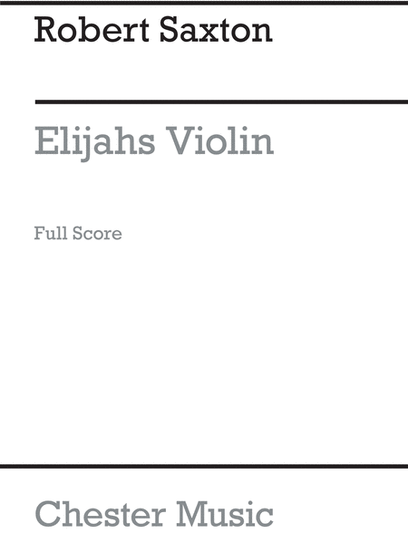 Elijah's Violin (Full Score)