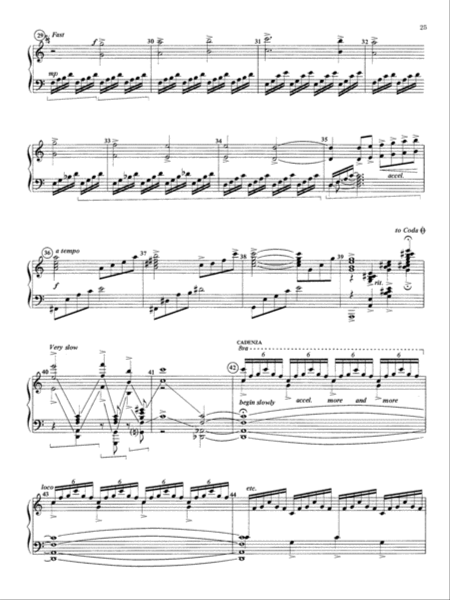 Concert Piano Solos Piano Solo scores gallery preview page 5
