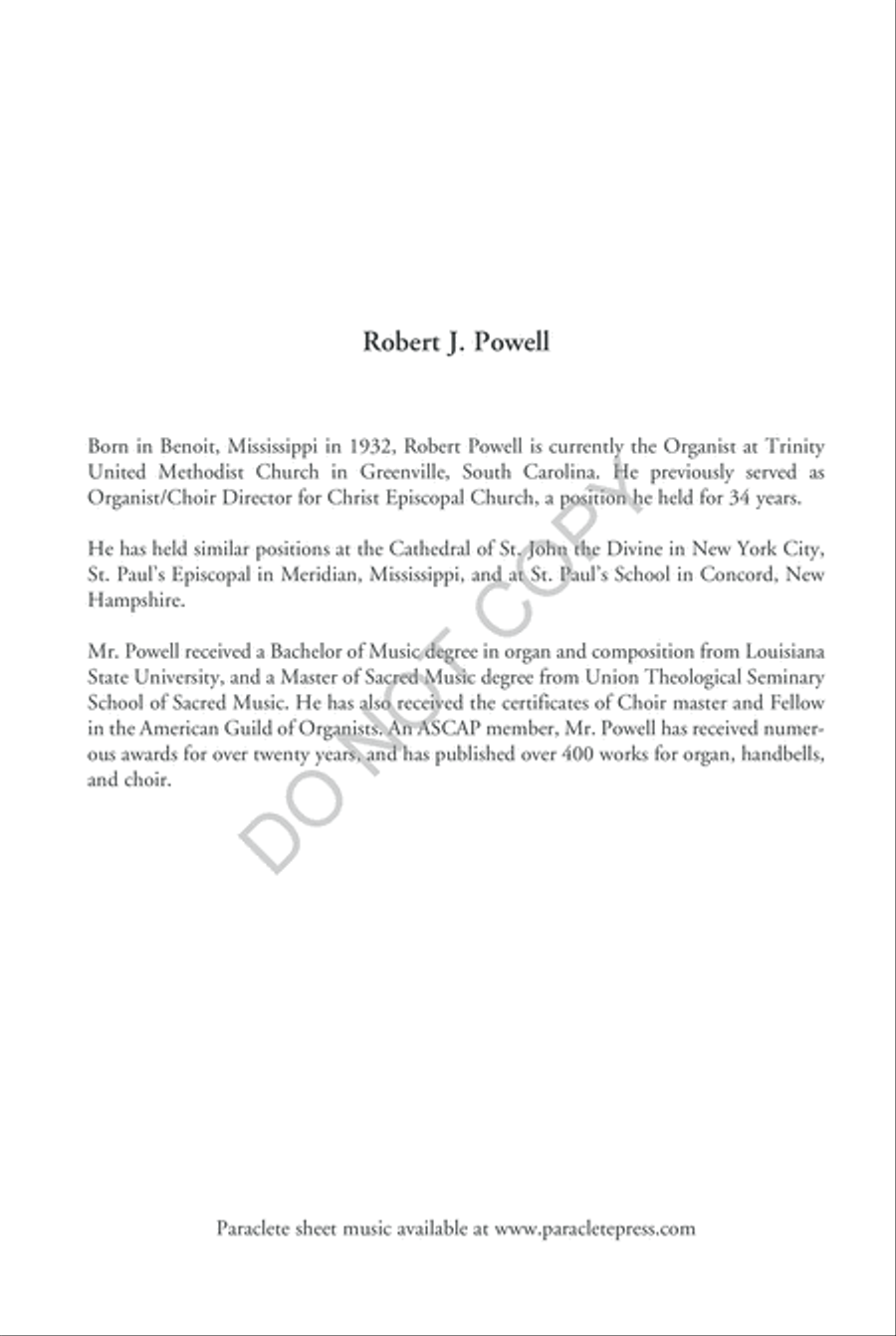 High O'er the Lonely Hills 4-Part scores gallery preview page 3