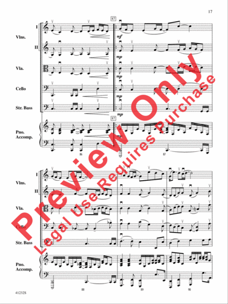 Pippin String Orchestra scores gallery preview page 18