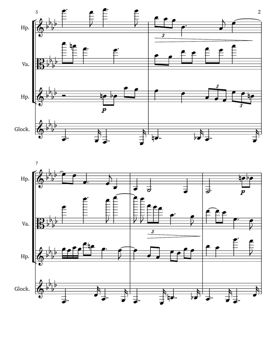 Children's Musing 16 Children's Musing 16 Small Ensemble scores gallery preview page 2