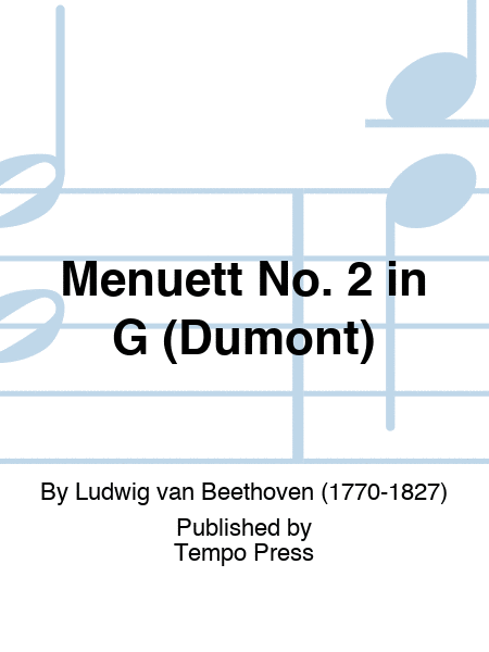 Menuett No. 2 in G (Dumont)