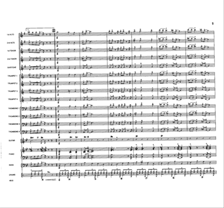 Johnson Rag Jazz Ensemble scores gallery preview page 9