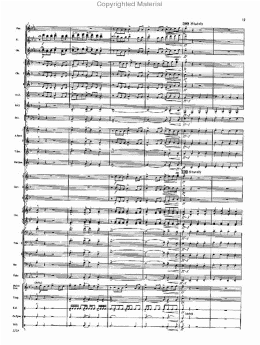 Covington Square Concert Band scores gallery preview page 16