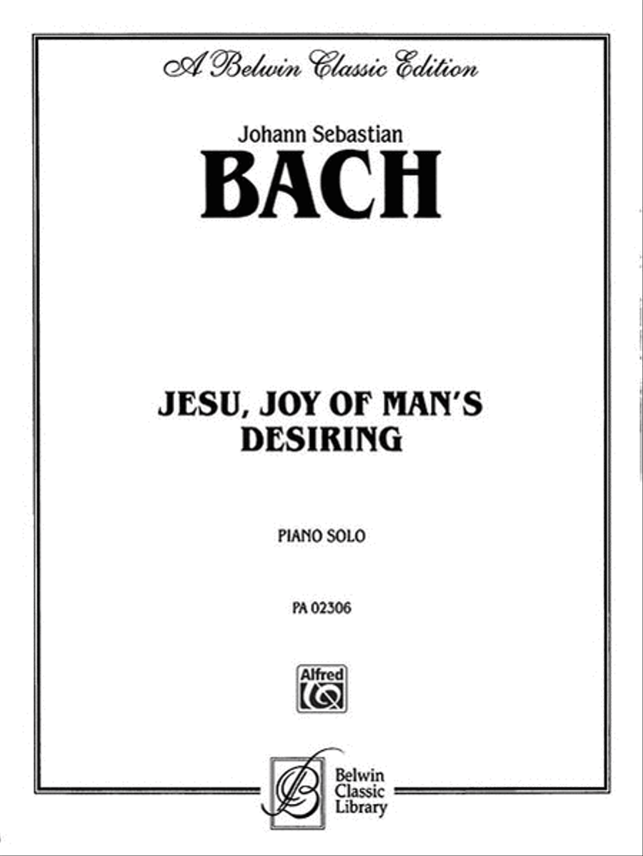 Jesu, Joy of Man's Desiring Small Ensemble scores gallery preview page 1