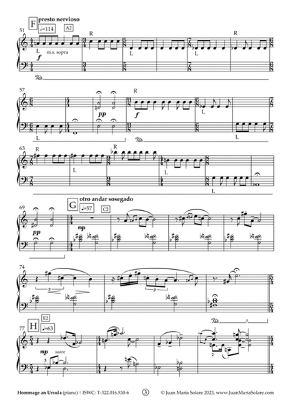 Hommage an Ursula [piano solo]