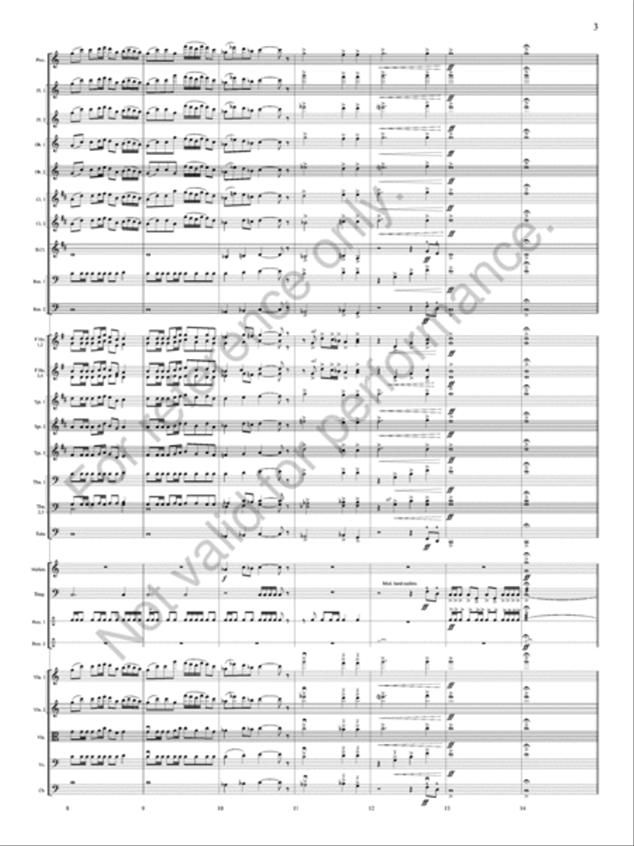Flight Of Valor Full Orchestra scores gallery preview page 4