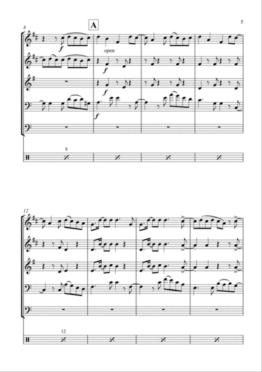 Senorita Small Ensemble scores gallery preview page 5