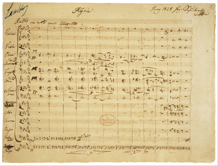 Messe no. 6 in Es-Dur (D 950) Score scores gallery preview page 2