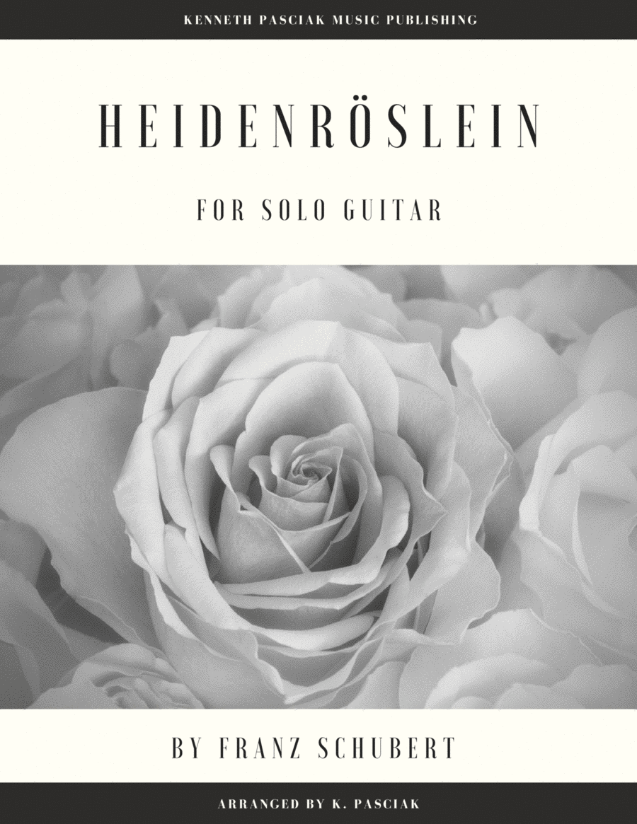 Heidenroslein (for Solo Guitar) image number null