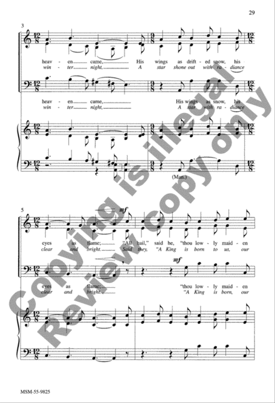 Coram Deo, Set I 3-Part scores gallery preview page 8