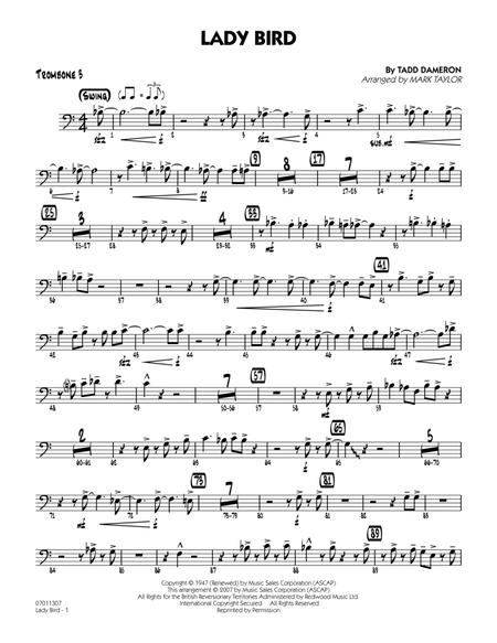 Lady Bird - Trombone 3