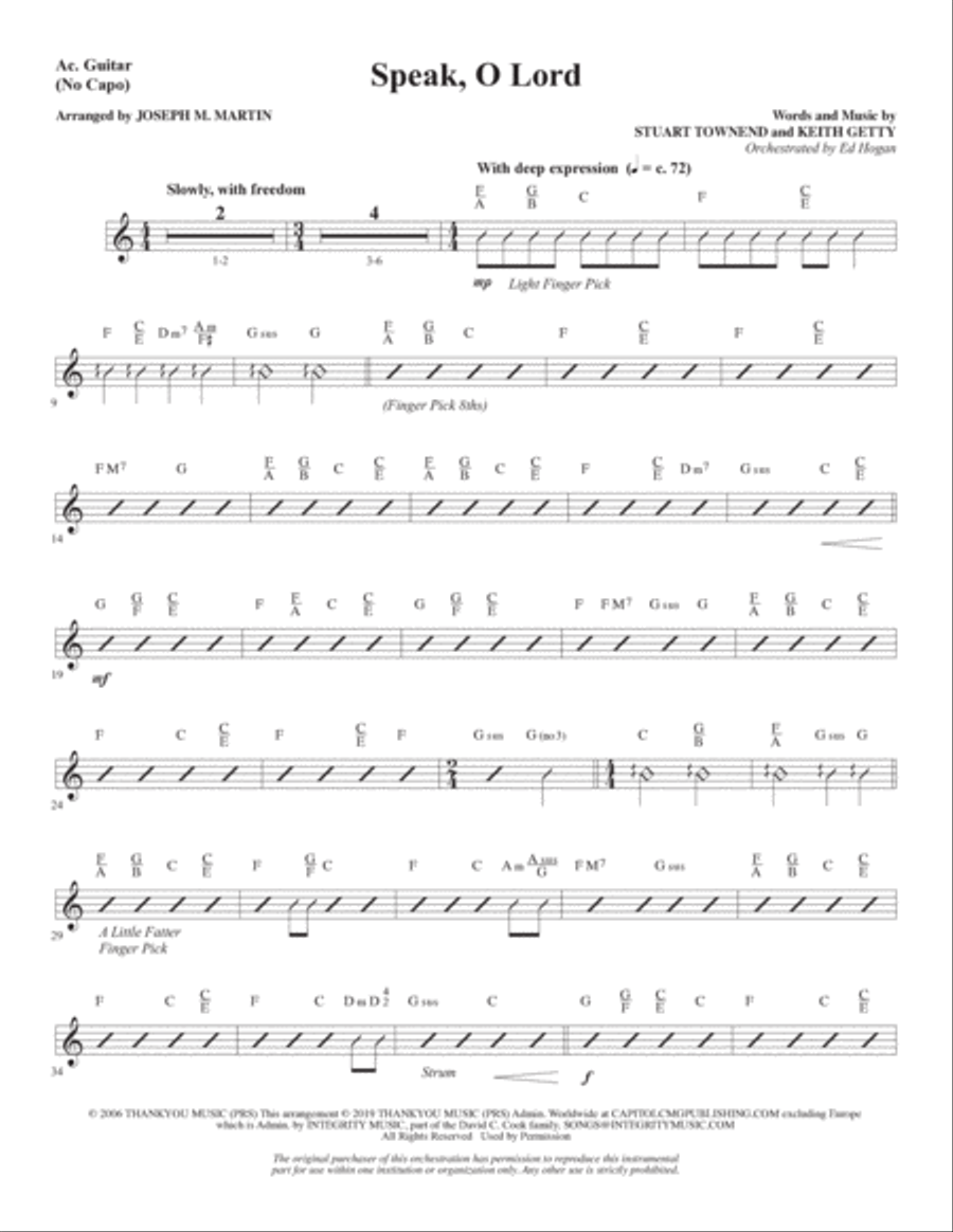 What Wondrous Hope (A Service of Promise, Grace and Life) - Capo Guitar Choir scores gallery preview page 3