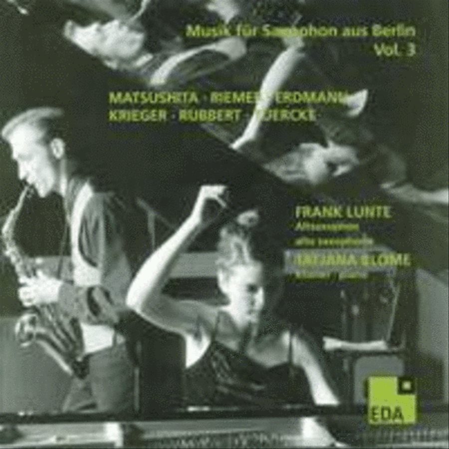 Musik Für Saxophon Aus Berlin Vol. 3 Saxophone Solo scores gallery preview page 1