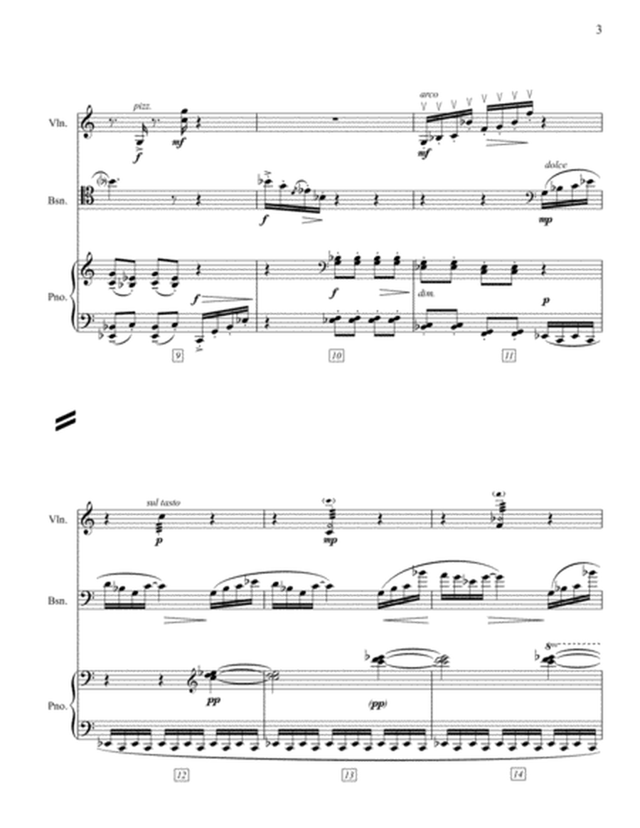 [Blank] Trio for Violin, Bassoon, and Piano