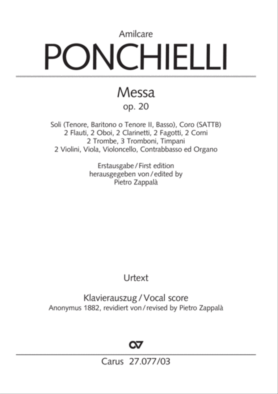 Messa, Op. 20 