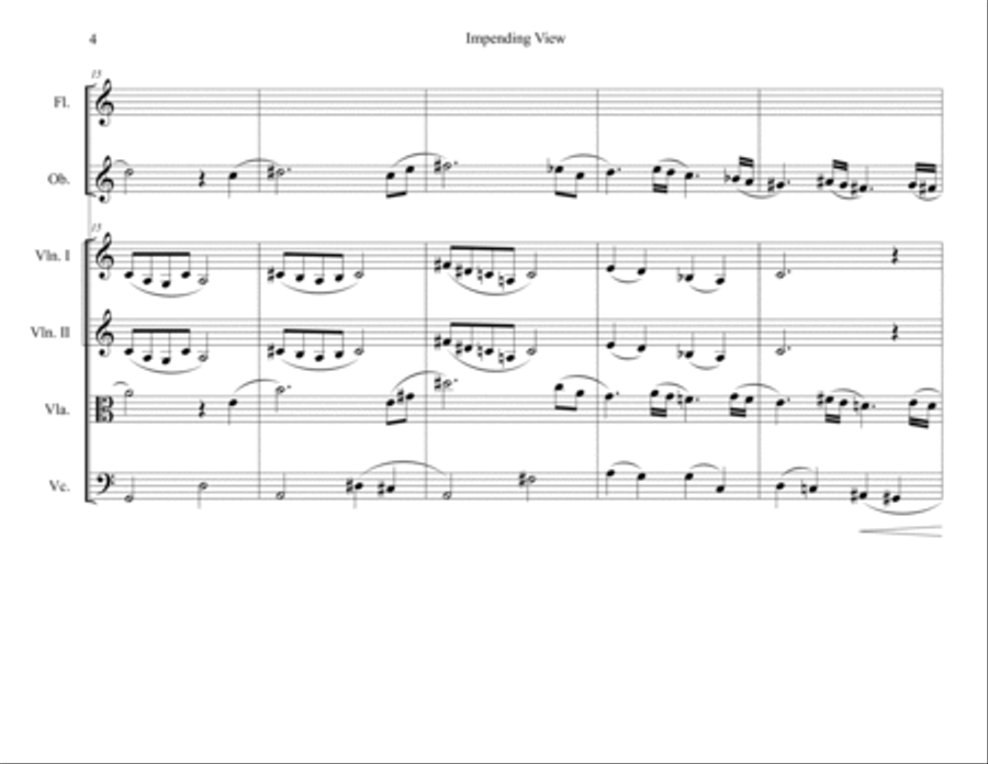 Impending View Impending View Chamber Orchestra scores gallery preview page 5