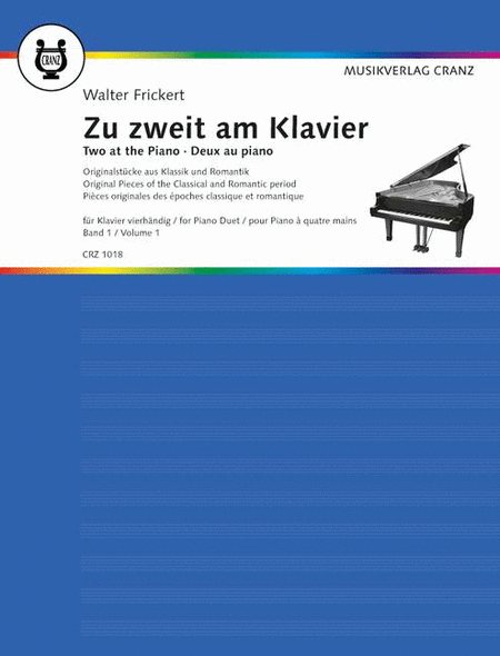 Frickert W Zu Zweit Am Klavier Bd1
