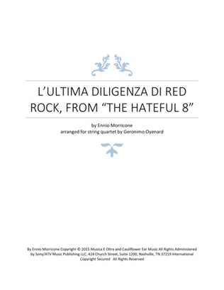 Book cover for L'ultima Diligenza Di Red Rock
