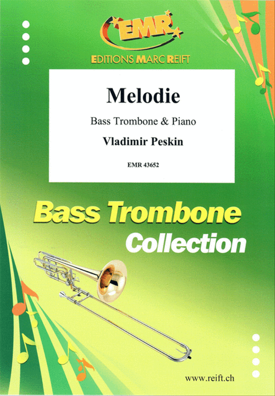 Melodie Melodie Bass Trombone scores gallery preview page 1