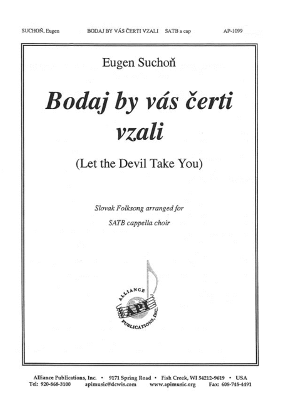 Bodaj By Nas Certi Vzali 4-Part scores gallery preview page 1