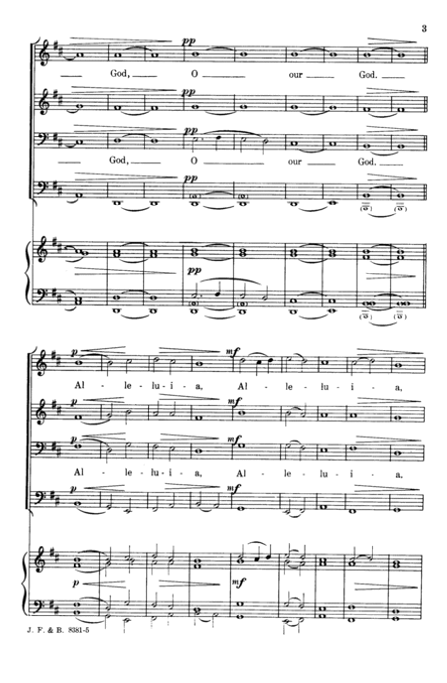 Salvation Is Created Men's Choir scores gallery preview page 4
