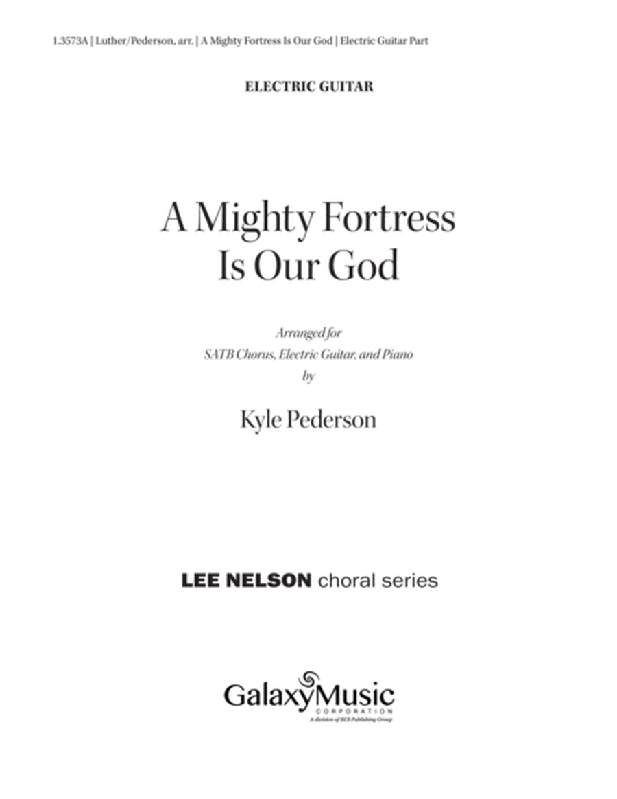 A Mighty Fortress Is Our God (Downloadable Electric Guitar Part)