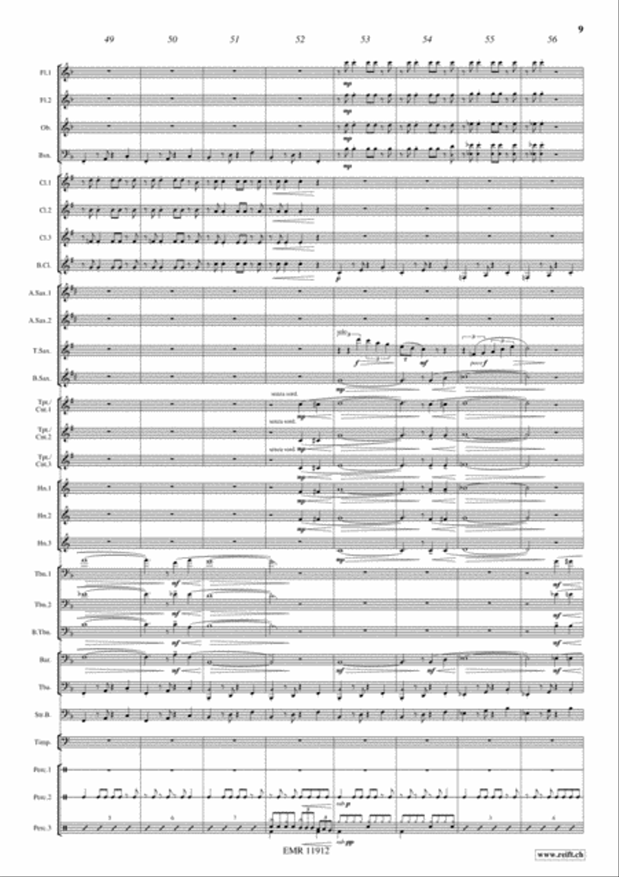 La Dolce Vita Concert Band scores gallery preview page 10