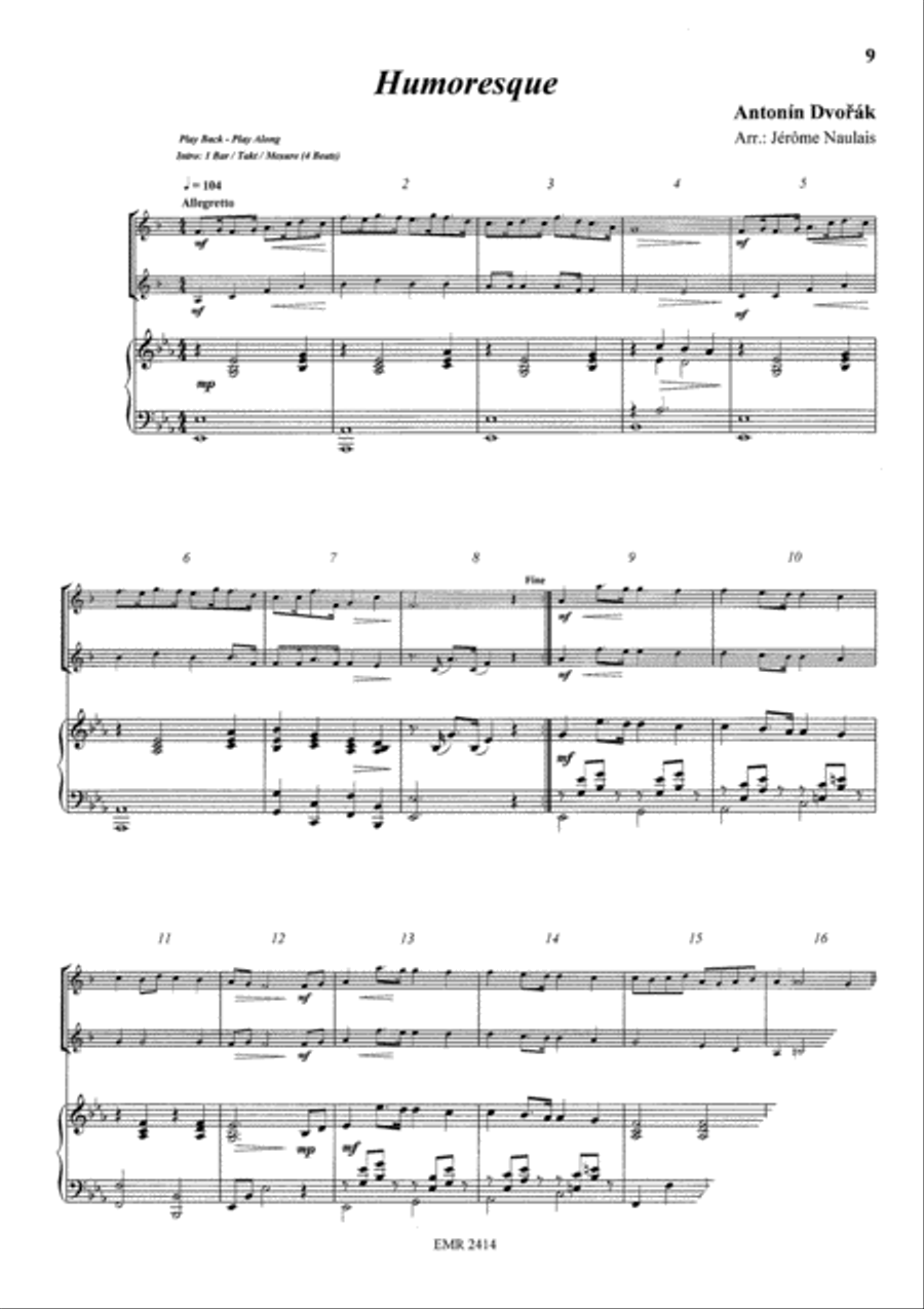 Album Volume 4 Clarinet Duet scores gallery preview page 6