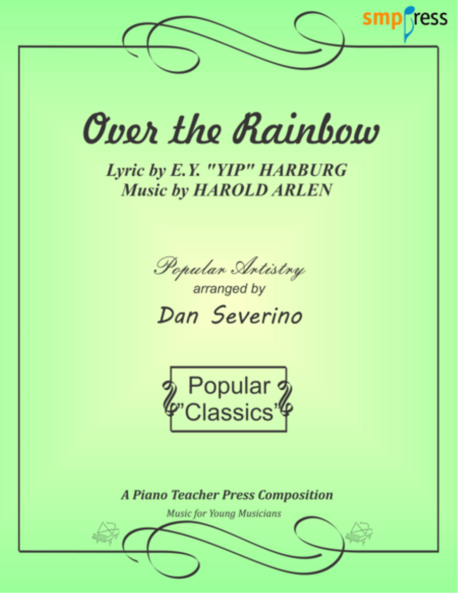 Over The Rainbow (from The Wizard Of Oz) Piano Solo scores gallery preview page 1