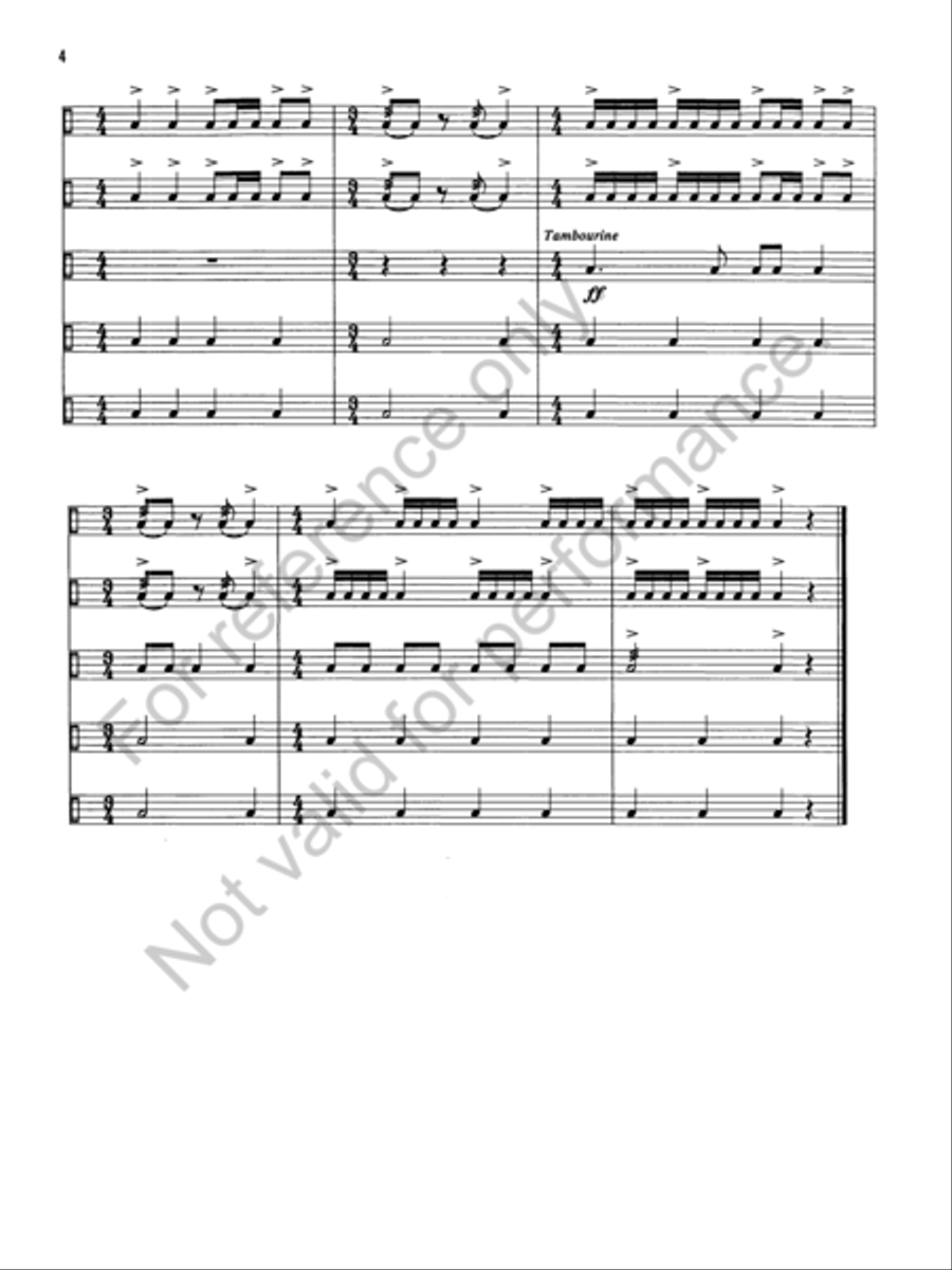 High Marks High Marks Percussion Ensemble scores gallery preview page 5