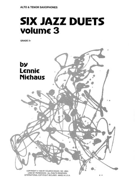 Six Jazz Duets, Volume 3