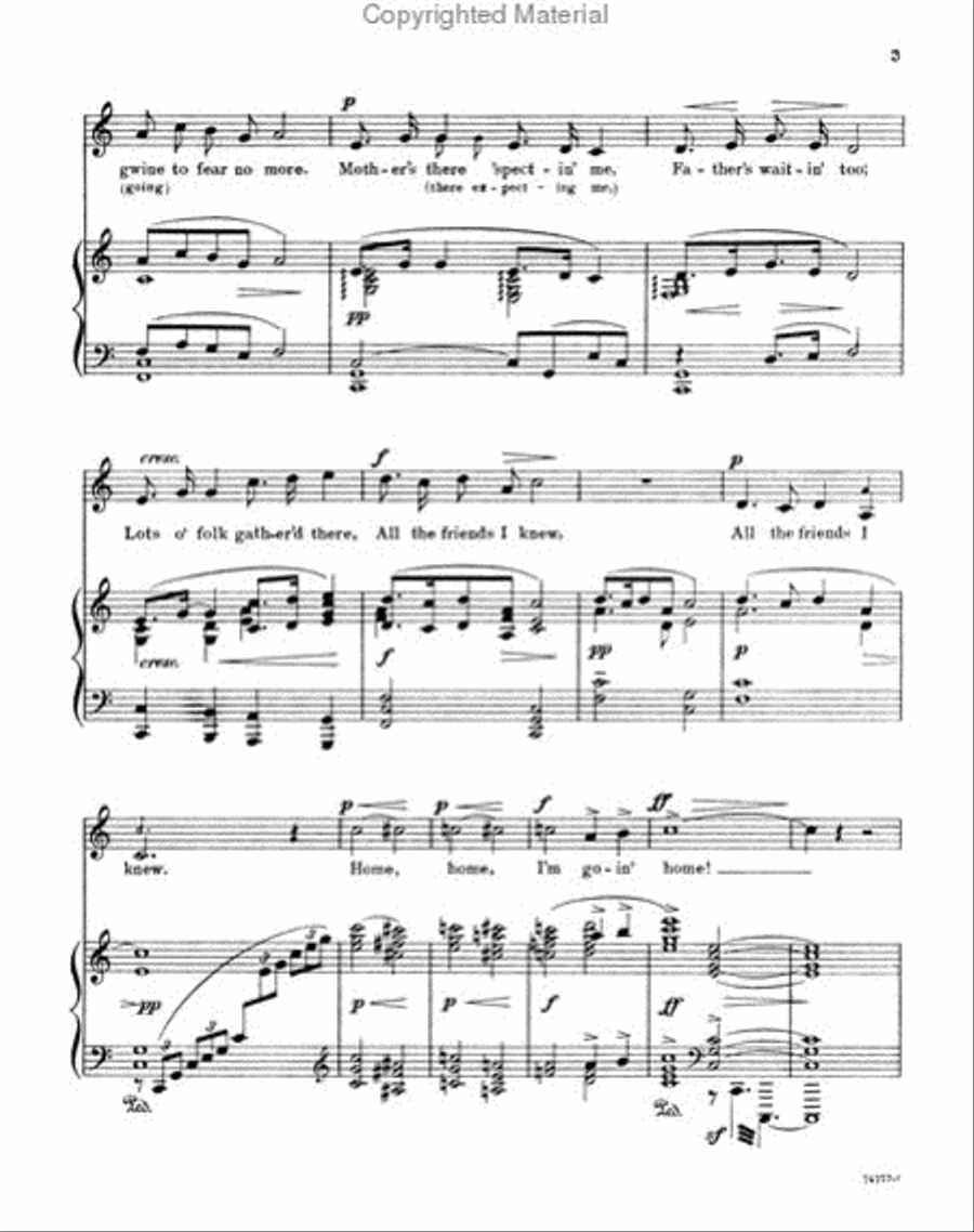 Goin' Home Chamber Music scores gallery preview page 3