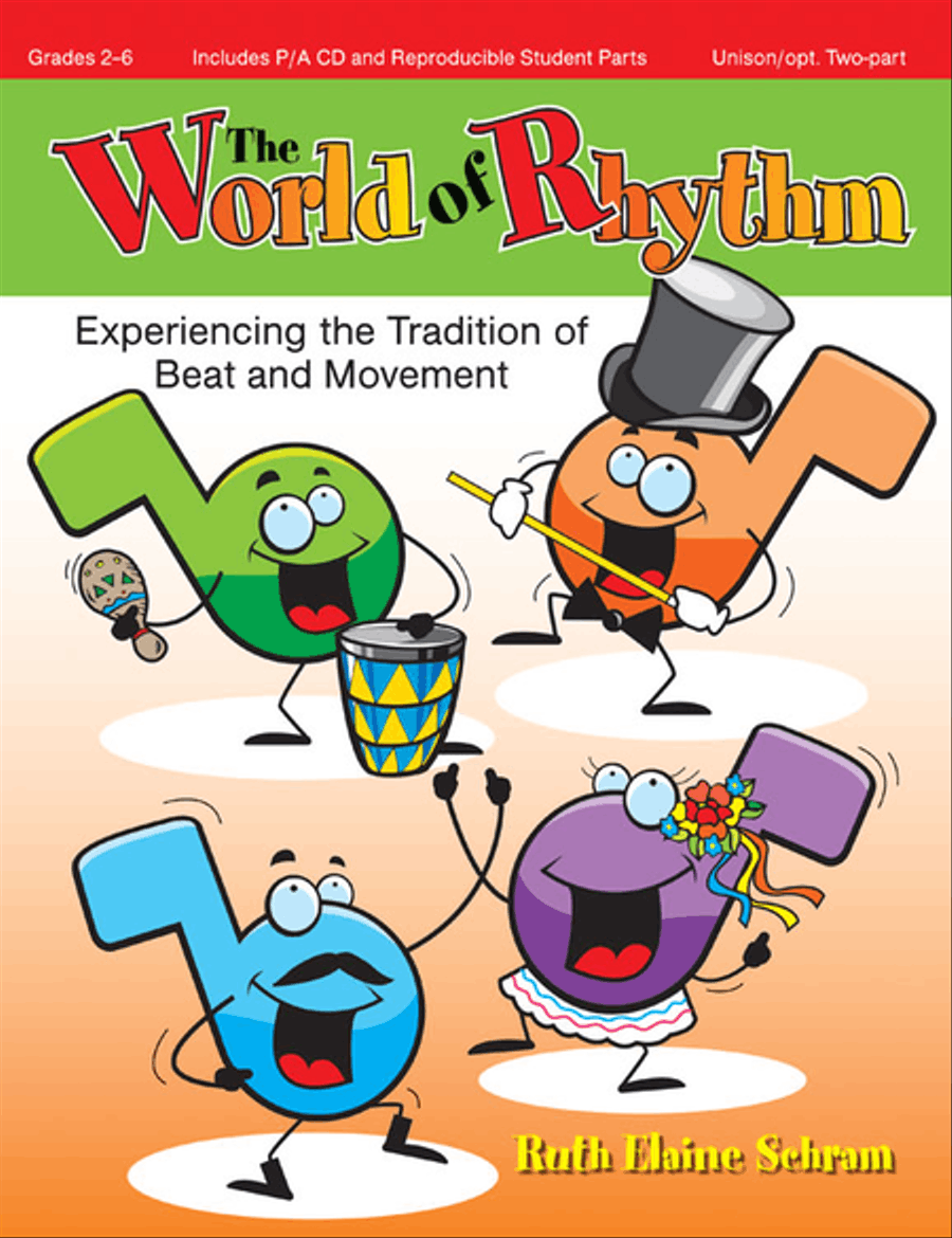 The World of Rhythm Unison Choir scores gallery preview page 1