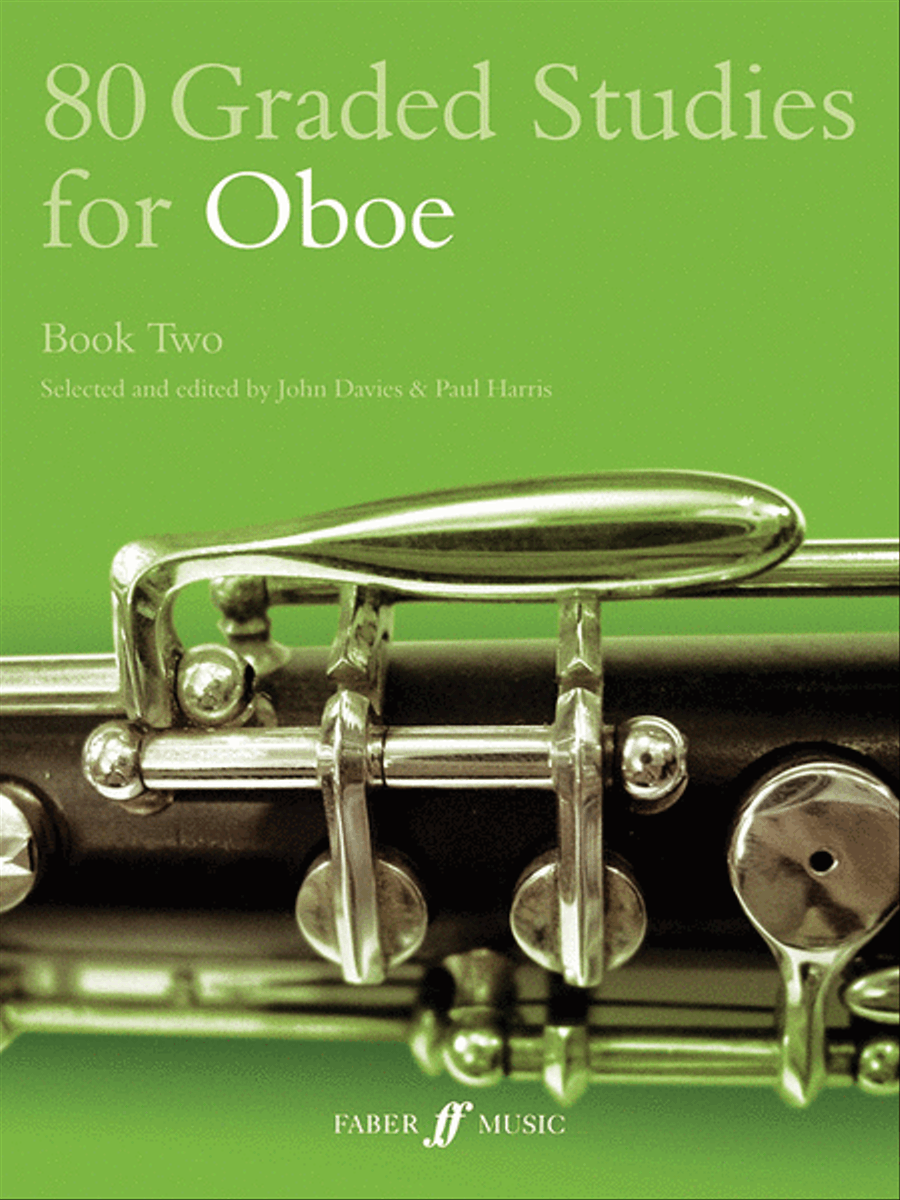 80 Graded Studies for Oboe, Book 2 Oboe scores gallery preview page 1