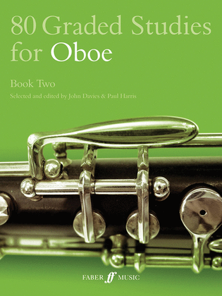 Book cover for 80 Graded Studies for Oboe, Book 2