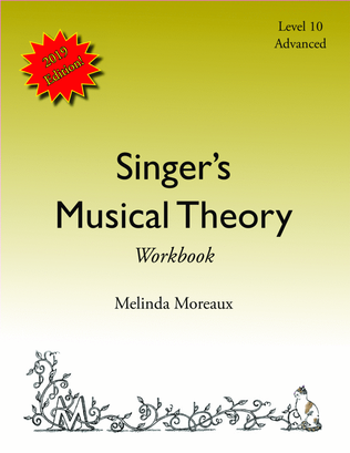 Singer's Musical Theory Level 10