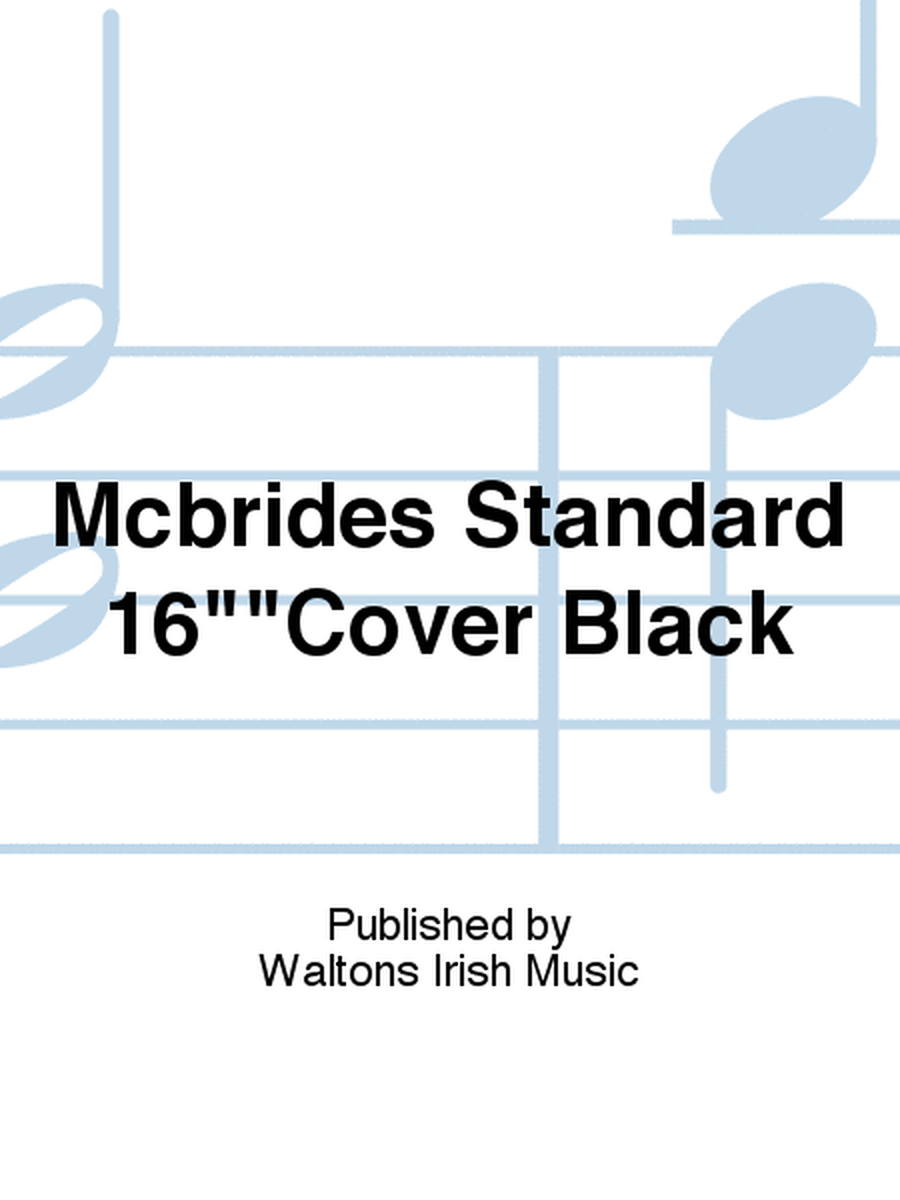 Mcbrides Standard 16 Cover Black