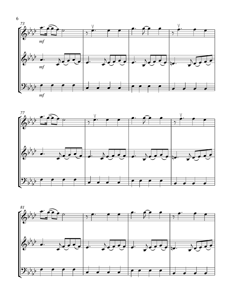 We Are All We Need String Trio scores gallery preview page 6