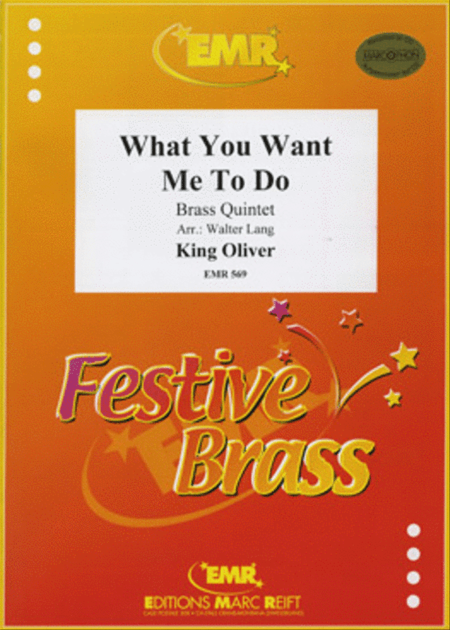 What You Want Me To Do Brass Quintet scores gallery preview page 1