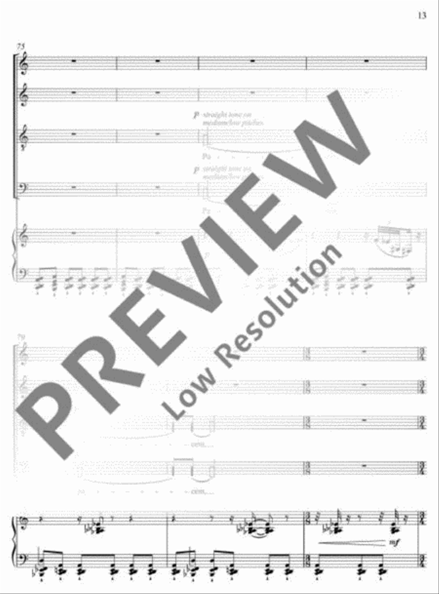 Pacem 4-Part scores gallery preview page 14