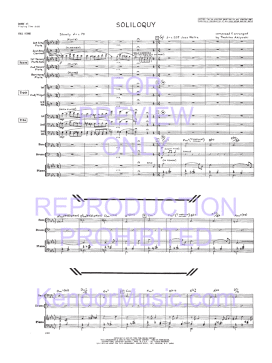 Soliloquy Soliloquy 4-Part scores gallery preview page 2