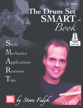 Book cover for The Drum Set Smart Book