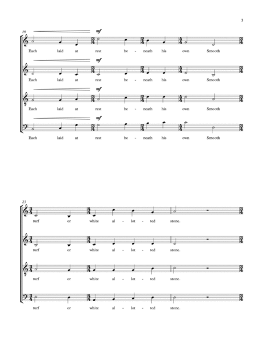 They Lie at Rest 4-Part scores gallery preview page 5
