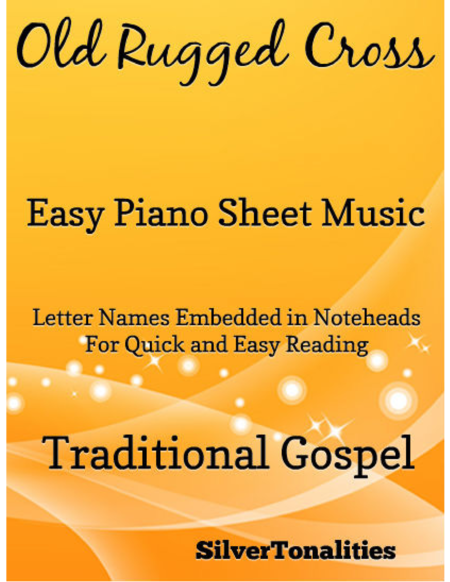 Old Rugged Cross Easy Piano Sheet Music