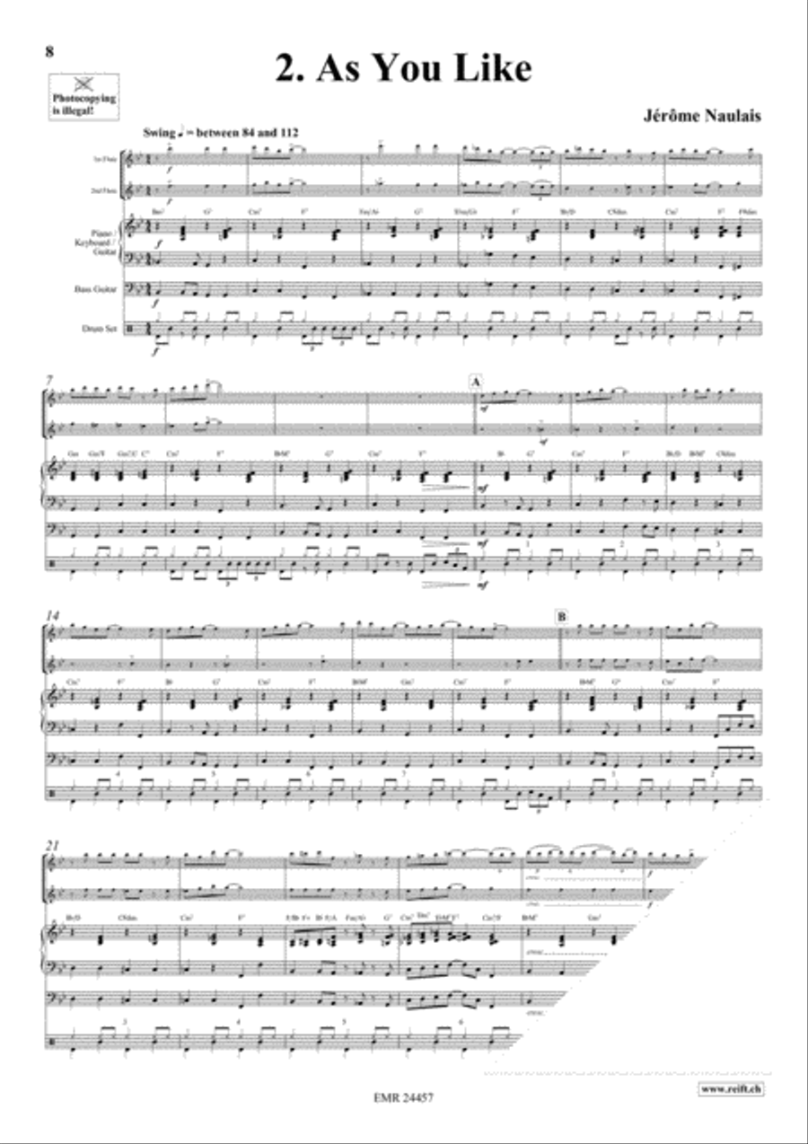 Play With Your Band Volume 1 Flute Duet scores gallery preview page 4