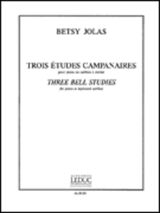 Book cover for 3 Etudes Campanaires (piano Solo)