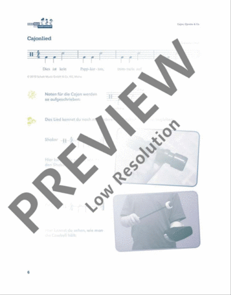 Jedem Kind ein Instrument School and Community scores gallery preview page 7